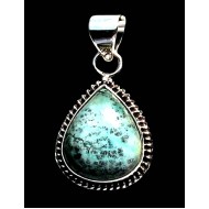 Turquoise - Pendentif indien Turquoise - Bijoux Inde