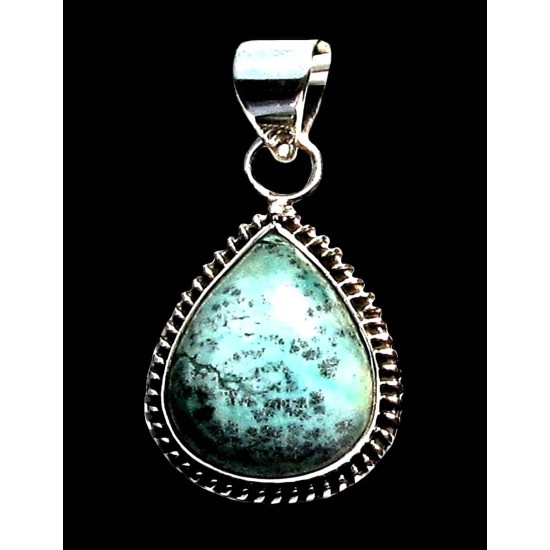 Turquoise - Pendentif indien Turquoise - Bijoux indiens,Pendentifs indiens