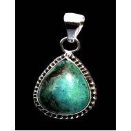Turquoise - Turquoise Indian Pendant - India Jewelry