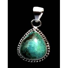Turquoise - Pendentif indien Turquoise - Bijoux Inde Turquoise - Pendentif indien Turquoise - Bijoux Inde