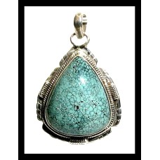 Turquoise - Pendentif indien Turquoise - Bijoux Inde Turquoise - Pendentif indien Turquoise - Bijoux Inde