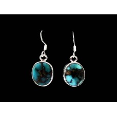 Turquoise - Boucles d'Oreilles indiennes Turquoise - Bijoux Inde Turquoise - Boucles d'Oreilles indiennes Turquoise - Bijoux Inde