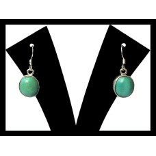 Turquoise - Boucles d'Oreilles indiennes Turquoise - Bijoux Inde Turquoise - Boucles d'Oreilles indiennes Turquoise - Bijoux Inde