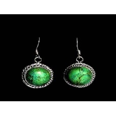 Turquoise - Boucles d'Oreilles indiennes Turquoise - Bijoux Inde Turquoise - Boucles d'Oreilles indiennes Turquoise - Bijoux Inde