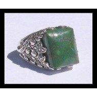 Indian silver jewellery - Indian Turquoise Ring