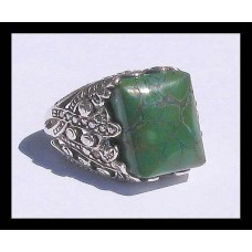 Turquoise - Bague indienne argent Turquoise - Bijoux Inde Turquoise - Bague indienne argent Turquoise - Bijoux Inde
