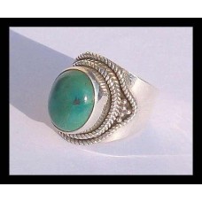 Turquoise - Bague indienne argent Turquoise - Bijoux Inde Turquoise - Bague indienne argent Turquoise - Bijoux Inde