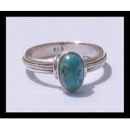 Indian silver jewellery - Indian Turquoise Ring