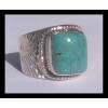 Indian silver jewellery - Indian Turquoise Ring