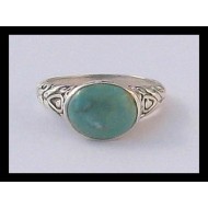 Indian silver jewellery - Indian Turquoise Ring