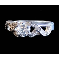 Indian silver jewellery - Indian Zirconium oxide Ring