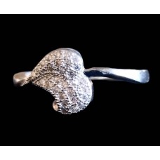 Bijoux indiens argent - Bague indienne oxyde de Zirconium Bijoux indiens argent - Bague indienne oxyde de Zirconium