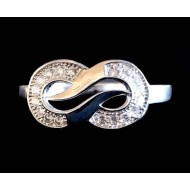 Bijoux indiens argent - Bague indienne oxyde de Zirconium