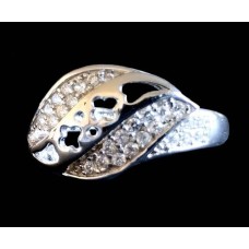 Bijoux indiens argent - Bague indienne oxyde de Zirconium Bijoux indiens argent - Bague indienne oxyde de Zirconium