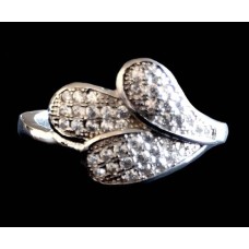 Bijoux indiens argent - Bague indienne oxyde de Zirconium Bijoux indiens argent - Bague indienne oxyde de Zirconium