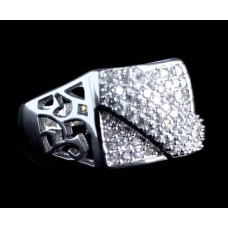 Indian silver jewelry - Indian man Zirconium oxide Ring Indian silver jewelry - Indian man Zirconium oxide Ring