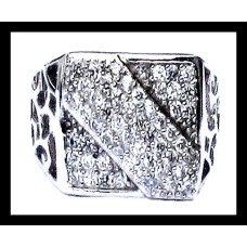 Indian silver jewelry - Indian man Zirconium oxide Ring Indian silver jewelry - Indian man Zirconium oxide Ring