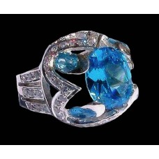 Indian Jewelry - Creation Zirconium Oxide Ring Indian Jewelry - Creation Zirconium Oxide Ring