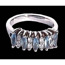 Bijoux indiens argent - Bague indienne oxyde de Zirconium Bijoux indiens argent - Bague indienne oxyde de Zirconium