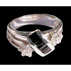 Bijoux indiens argent - Bague indienne oxyde de Zirconium Bijoux indiens argent - Bague indienne oxyde de Zirconium