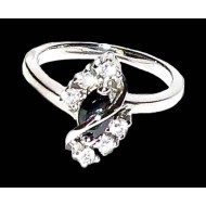 Bijoux indiens argent - Bague indienne oxyde de Zirconium