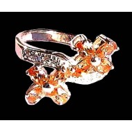 Bijoux indiens argent - Bague indienne oxyde de Zirconium