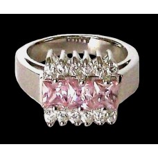 Bijoux indiens argent - Bague indienne oxyde de Zirconium Bijoux indiens argent - Bague indienne oxyde de Zirconium