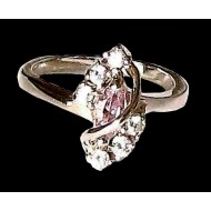 Bijoux indiens argent - Bague indienne oxyde de Zirconium