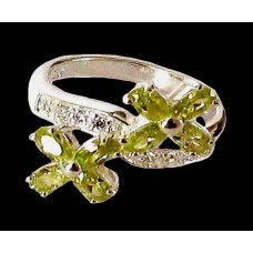 Bijoux indiens argent - Bague indienne oxyde de Zirconium Bijoux indiens argent - Bague indienne oxyde de Zirconium