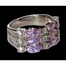 Bijoux indiens argent - Bague indienne oxyde de Zirconium Bijoux indiens argent - Bague indienne oxyde de Zirconium