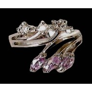 Indian silver jewellery - Indian Zirconium oxide Ring