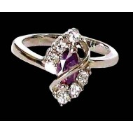 Indian silver jewellery - Indian Zirconium oxide Ring