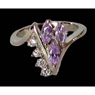 Indian silver jewellery - Indian Zirconium oxide Ring