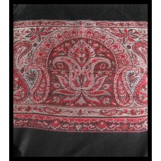 Etole bordures avec motifs Jacquard - Etole indienne Etole bordures avec motifs Jacquard - Etole indienne