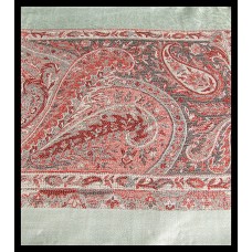Etole bordures avec motifs Jacquard - Etole indienne Etole bordures avec motifs Jacquard - Etole indienne