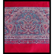Etole bordures avec motifs Jacquard - Etole indienne Etole bordures avec motifs Jacquard - Etole indienne