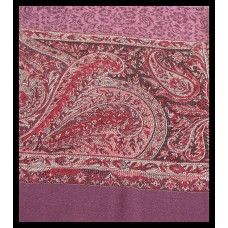 Etole bordures avec motifs Jacquard - Etole indienne Etole bordures avec motifs Jacquard - Etole indienne