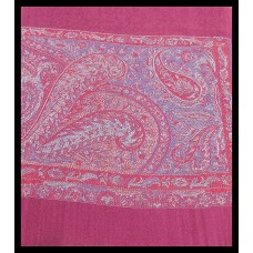 Etole bordures à motifs Jacquard - Etole indienne Etole bordures à motifs Jacquard - Etole indienne