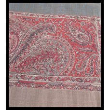 Etole bordures avec motifs Jacquard - Etole indienne Etole bordures avec motifs Jacquard - Etole indienne