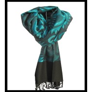 Stole pattern Sun OM viscose - Indian Stole