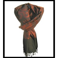 Stole pattern Sun OM viscose - Indian Stole