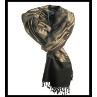 Stole pattern Sun OM viscose - Indian Stole