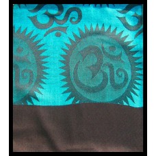 Etole motifs OM Soleil en viscose  - Etole indienne Etole motifs OM Soleil en viscose  - Etole indienne
