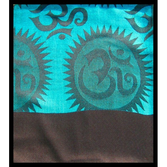 Stole pattern Sun OM viscose - Indian Stole,Stoles Viscose Sun OM