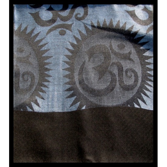 Stole pattern Sun OM viscose - Indian Stole,Stoles Viscose Sun OM