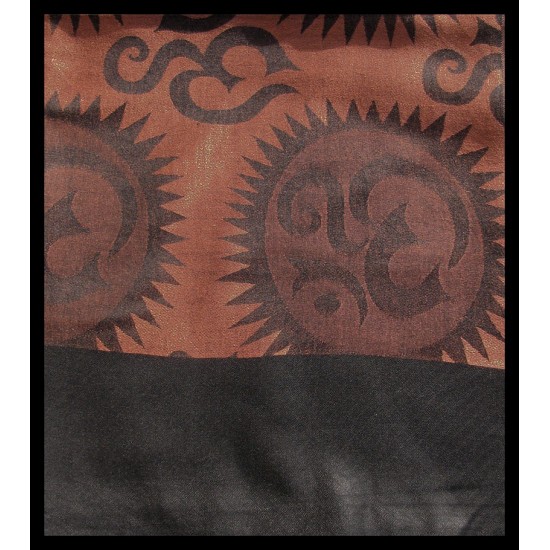 Stole pattern Sun OM viscose - Indian Stole,Stoles Viscose Sun OM