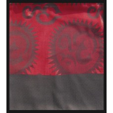 Etole motifs OM Soleil en viscose  - Etole indienne Etole motifs OM Soleil en viscose  - Etole indienne