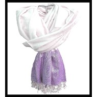 Etole en viscose et laine à motifs Pezeli - Etole indienne