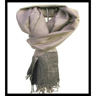 Etole en viscose et laine à motifs Pezeli - Etole indienne