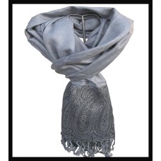 Etole en viscose et laine à motifs Pezeli - Etole indienne Etole en viscose et laine à motifs Pezeli - Etole indienne